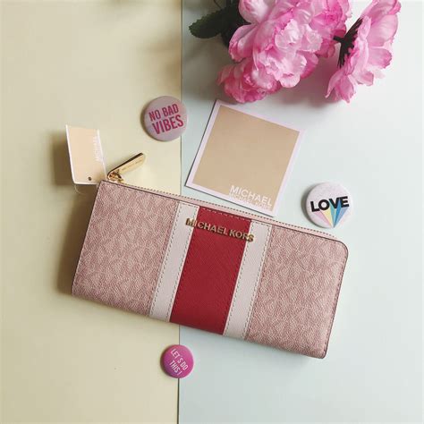 carteira michael kors rosa|carteras Michael Kors macy's.